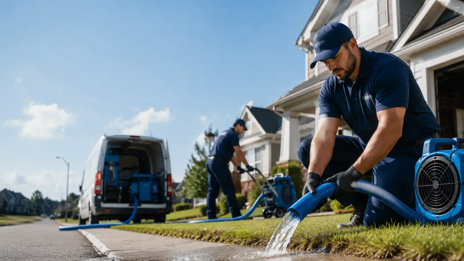Flood Damage Restoration in Kellyville, OK